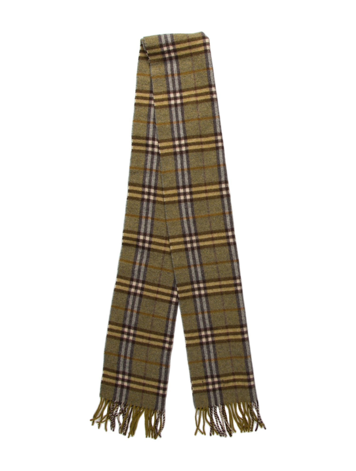 Burberry London Lambswool House Check Pattern Scarf