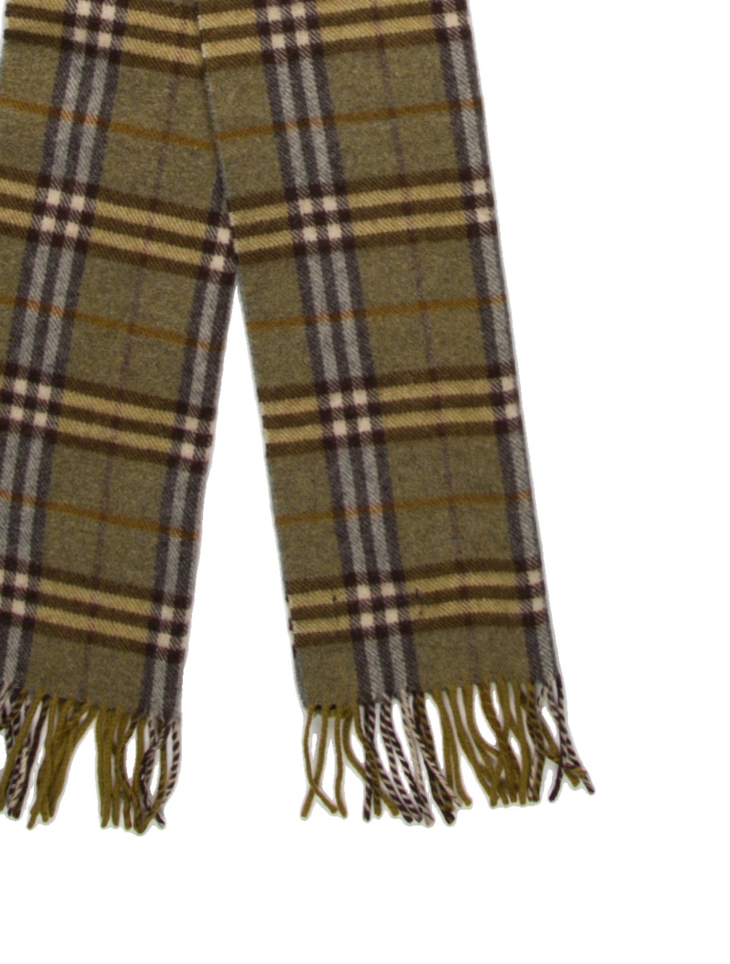 Burberry London Lambswool House Check Pattern Scarf