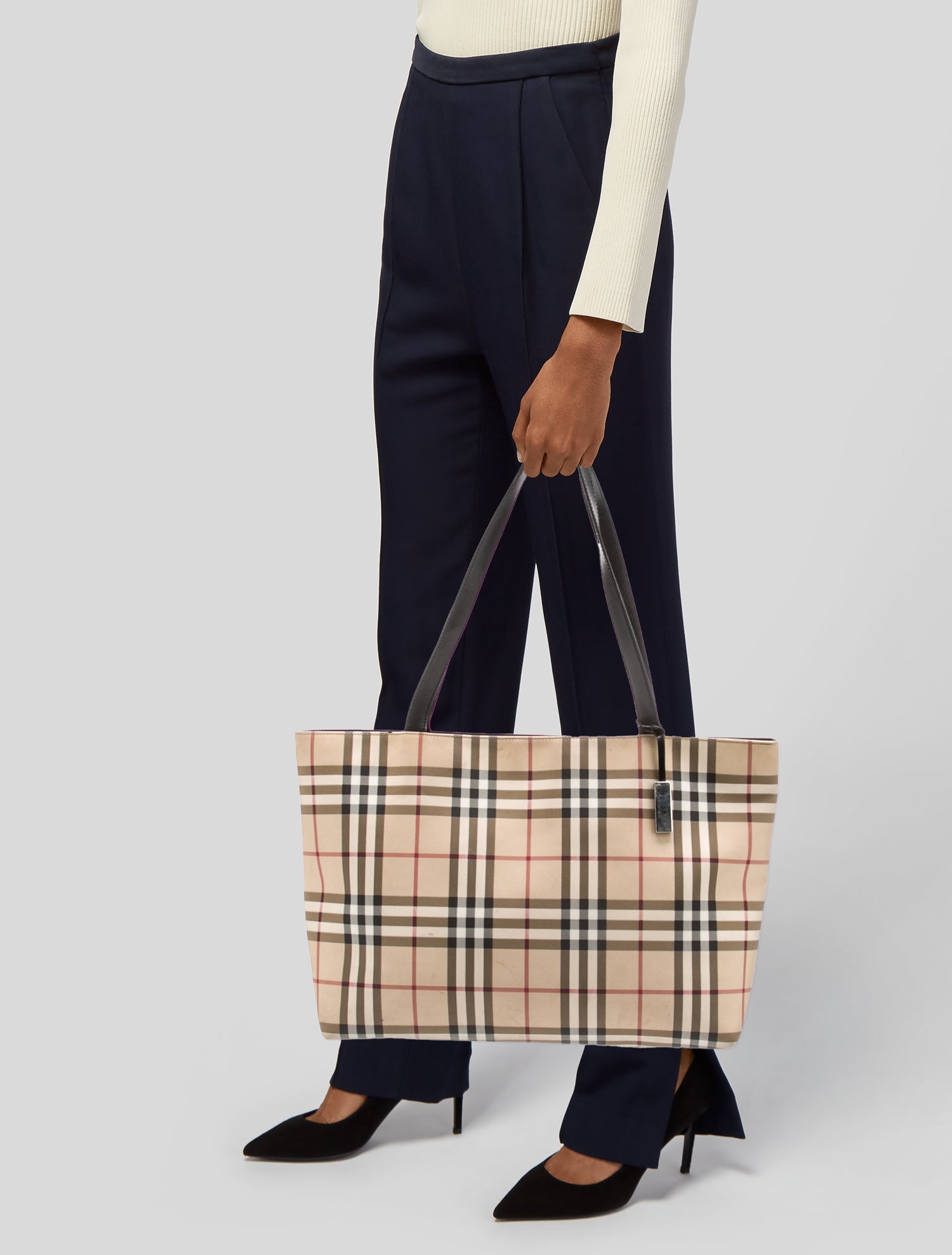 Burberry London Nova Check Tote