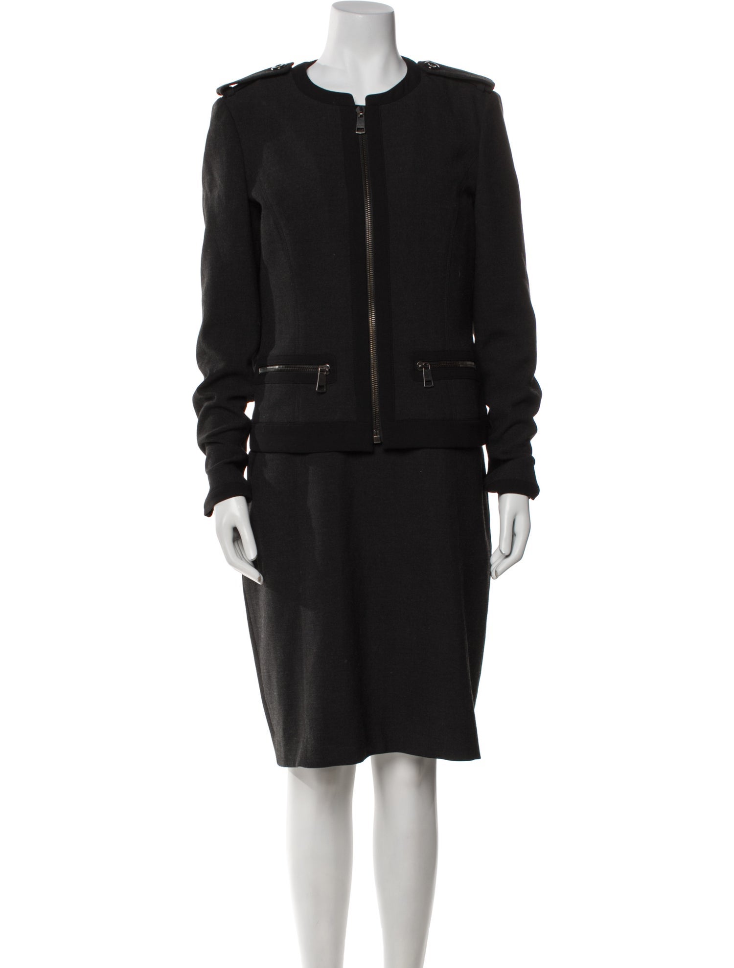 Burberry London Pleated Accents Dress Set