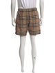 Burberry Nova Check Pattern Swim Trunks