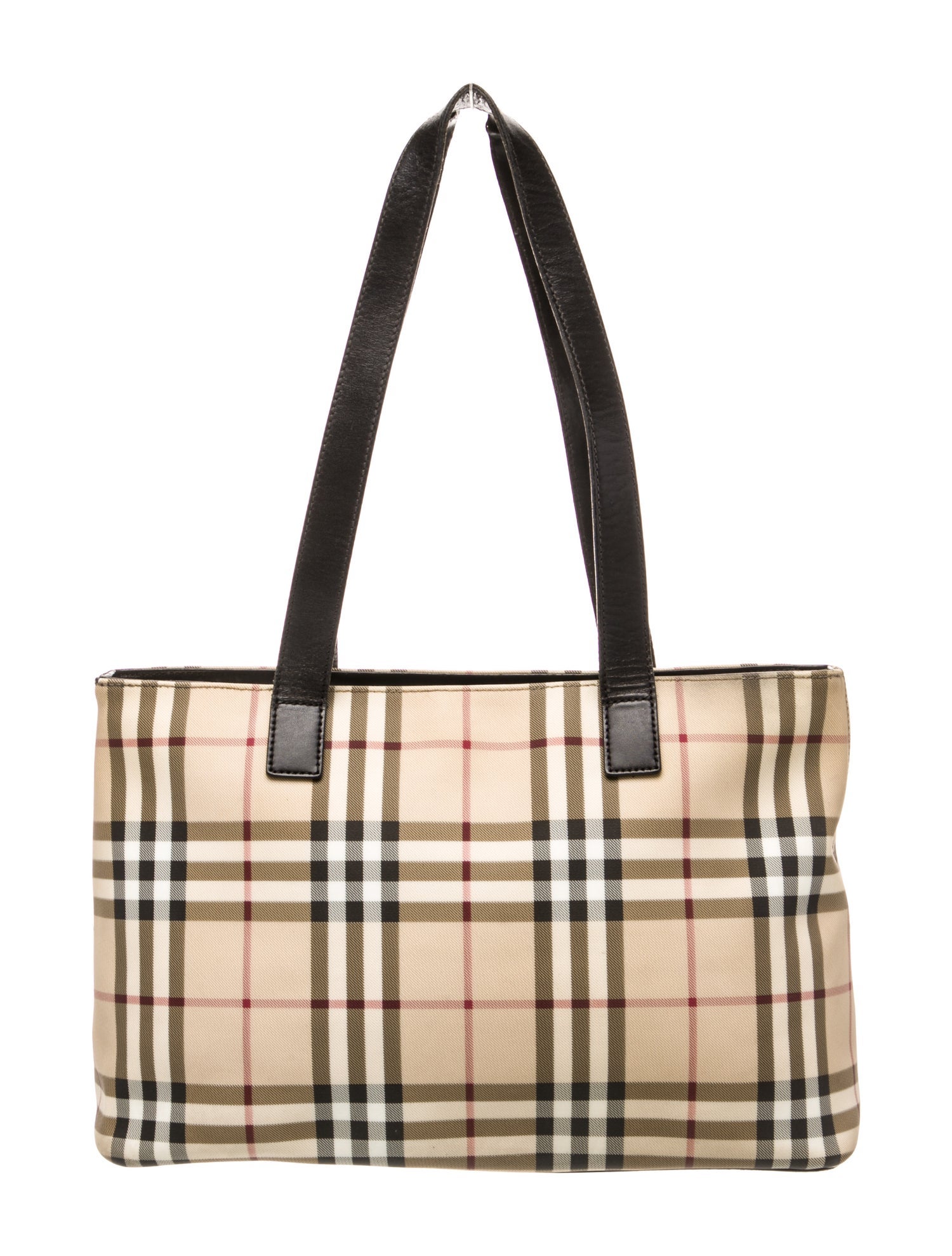Burberry London Nova Check Top Handle Bag Medium