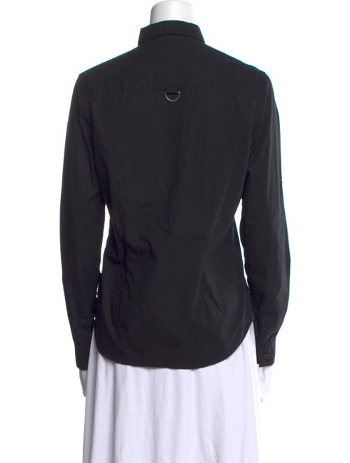 Burberry London Long Sleeve Button-Up Top