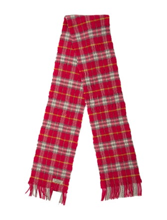 Burberry London Cashmere House Check Pattern Scarf