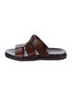 Bruno Magli Leather Slides