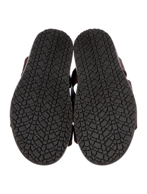 Bruno Magli Leather Slides