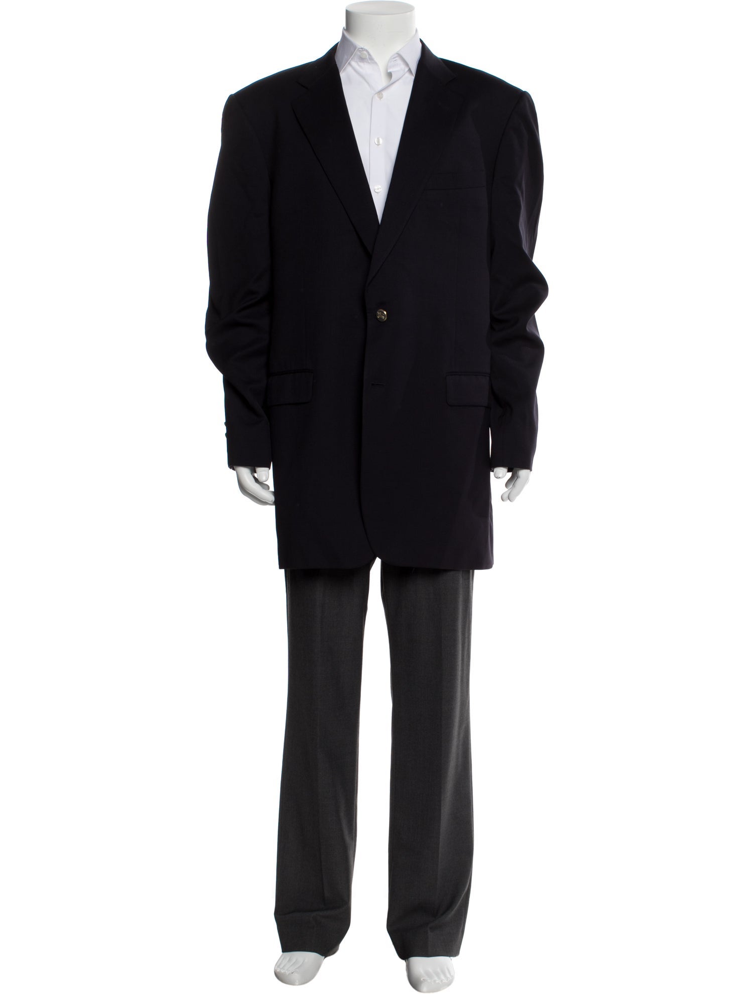 Burberry London Nova Check Pattern Wool Blazer