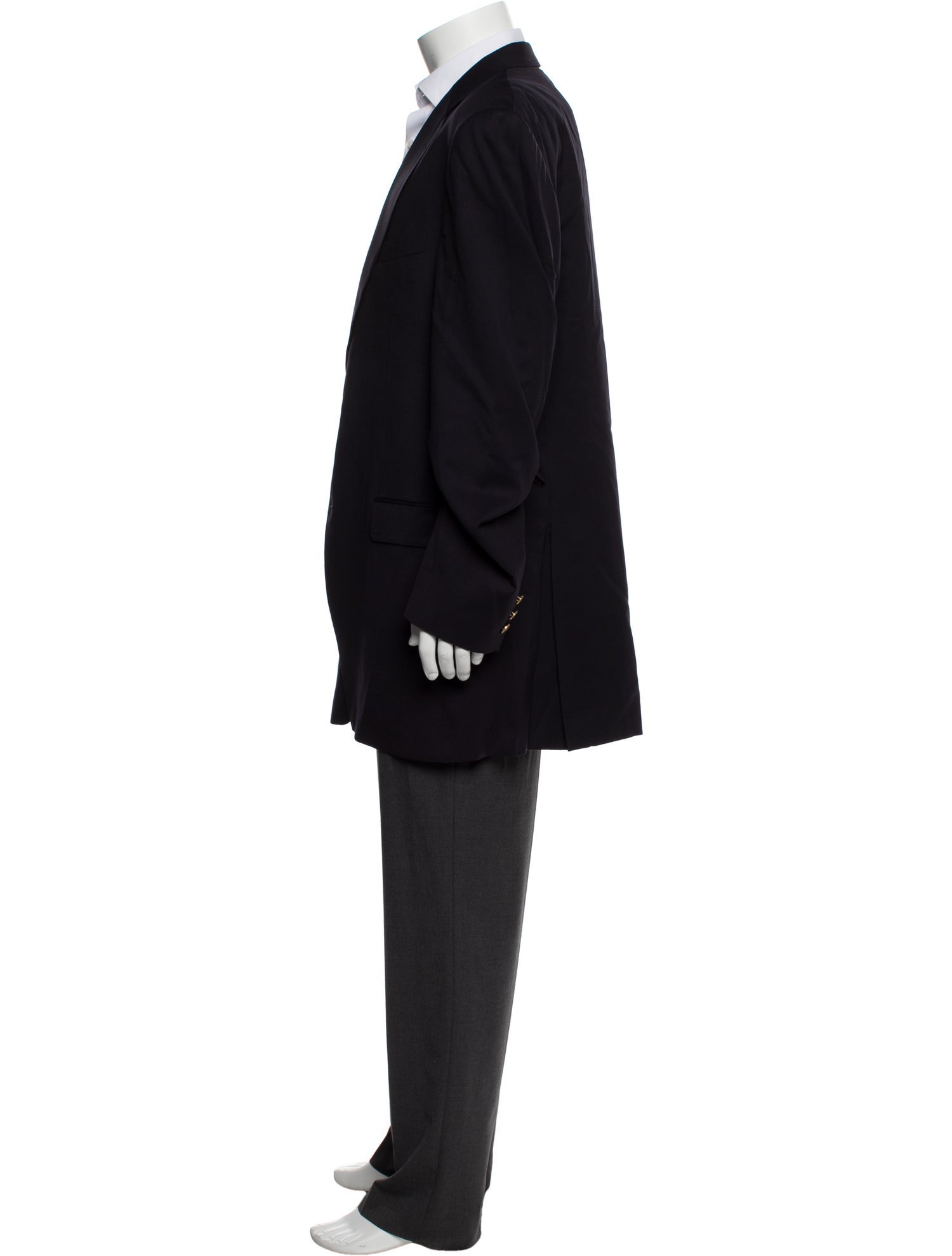 Burberry London Nova Check Pattern Wool Blazer