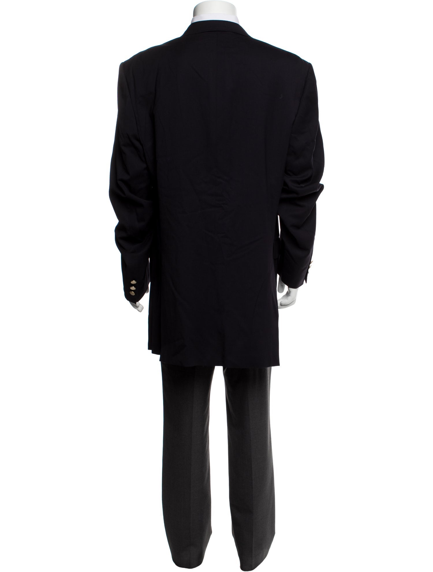 Burberry London Nova Check Pattern Wool Blazer