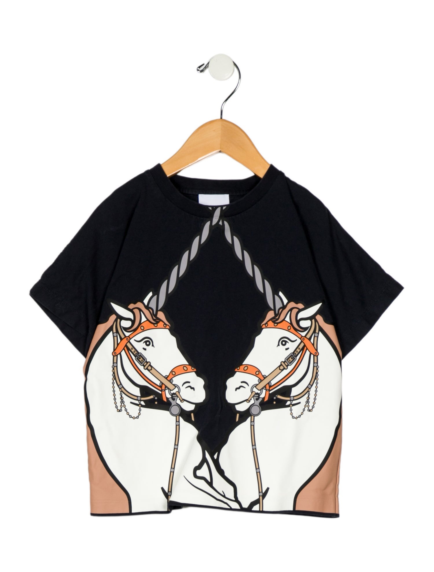 Burberry Burberry Girls' Short Sleeve Graphic Shirt