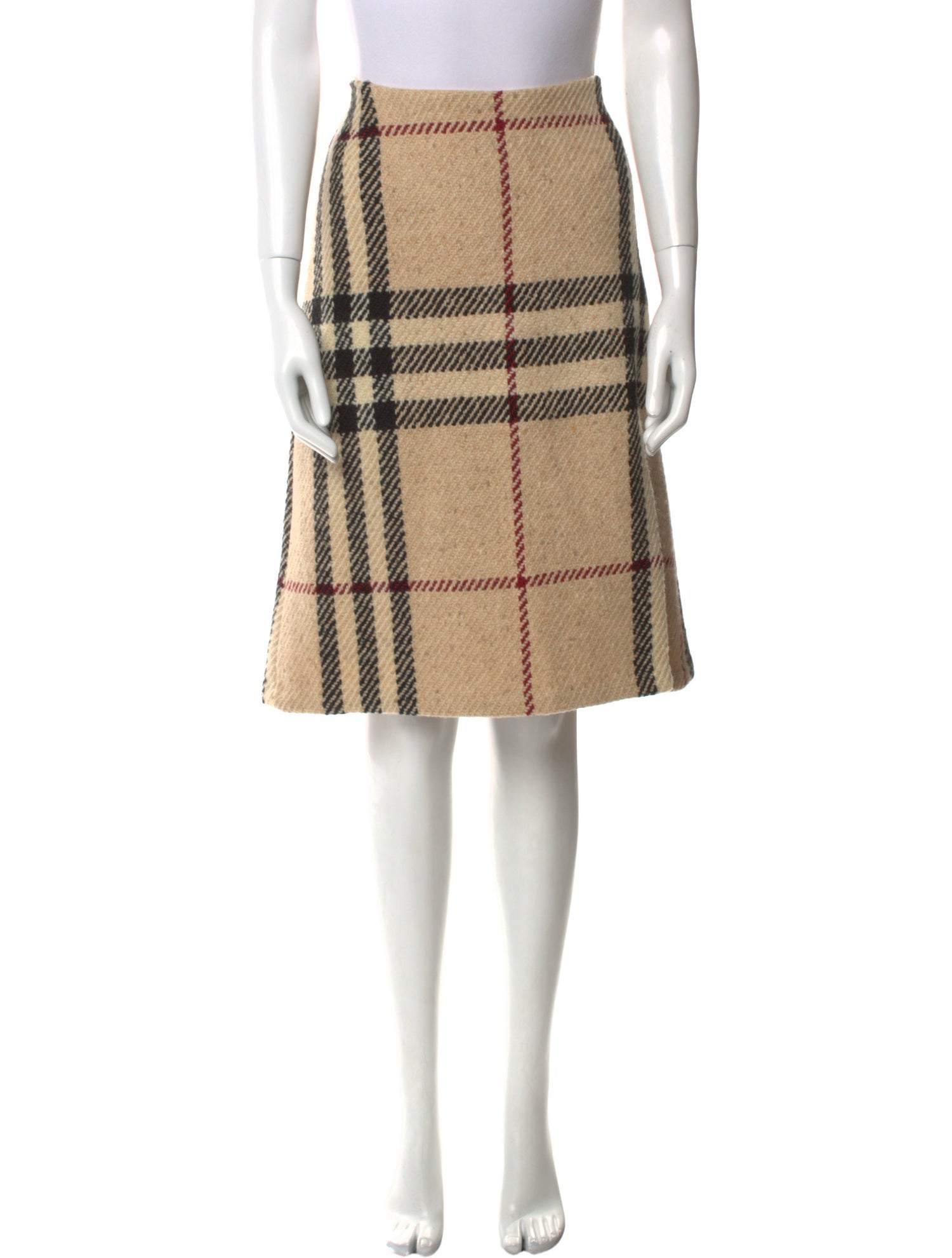 Burberry London Vintage Knee-Length Skirt