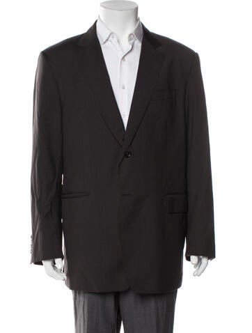 Burberry London Outerwear Virgin Wool Vest Us46, It56 | XXL