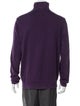 Burberry London House Check Pattern Mock Neck Sweatshirt