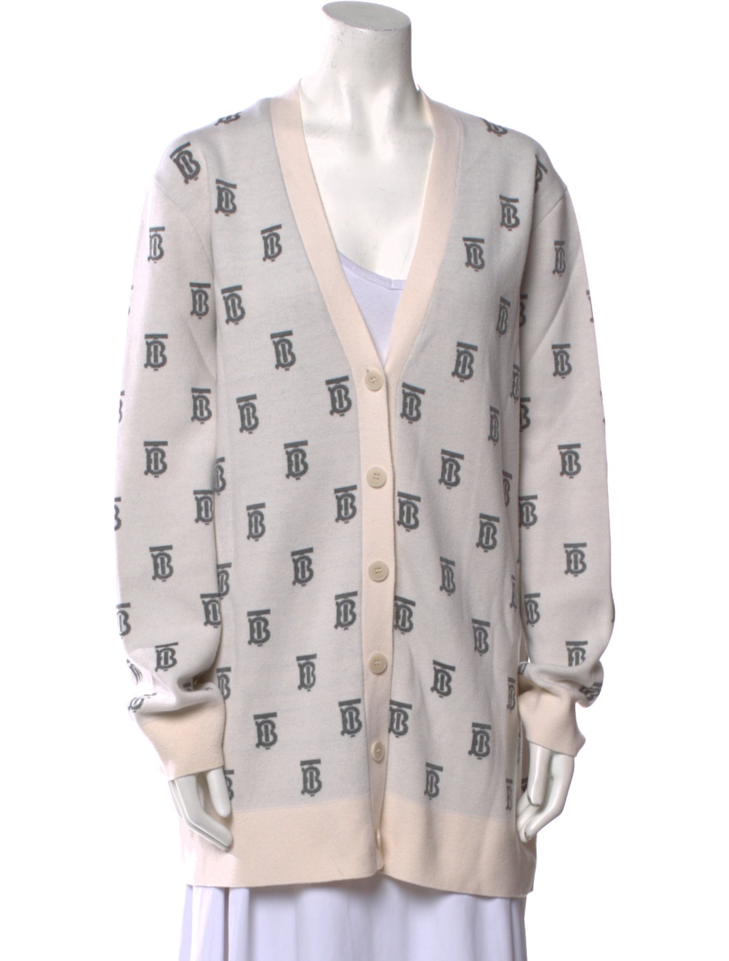 Burberry Wool Printed Sweater