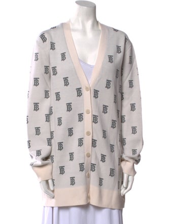 Burberry Wool Printed Sweater