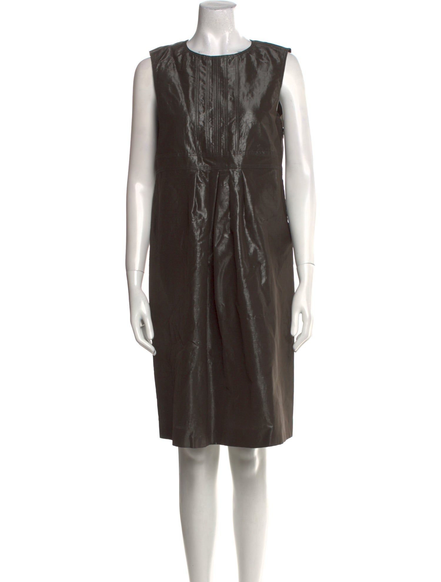 Burberry London Silk Knee-Length Dress