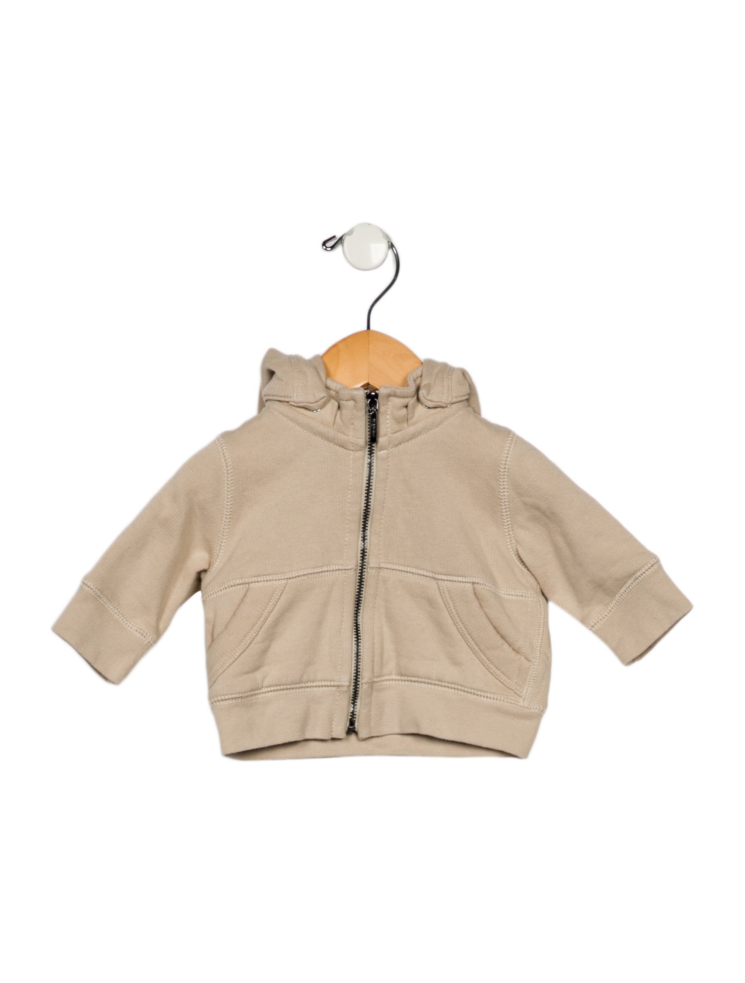Burberry London Boys' Solid Zip Hoodie