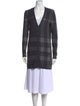 Burberry London Wool Plaid Print Sweater