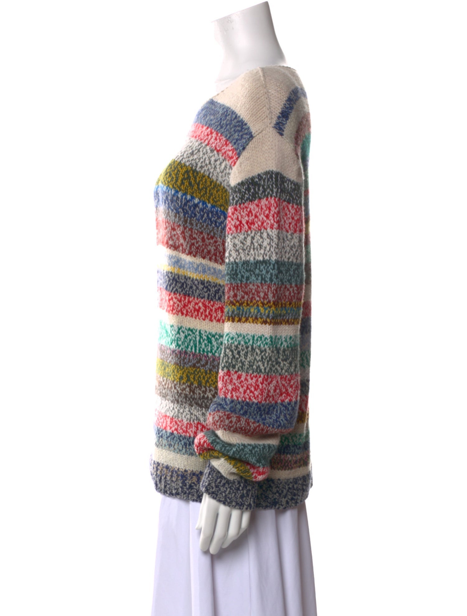 Burberry London Merino Wool Striped Sweater