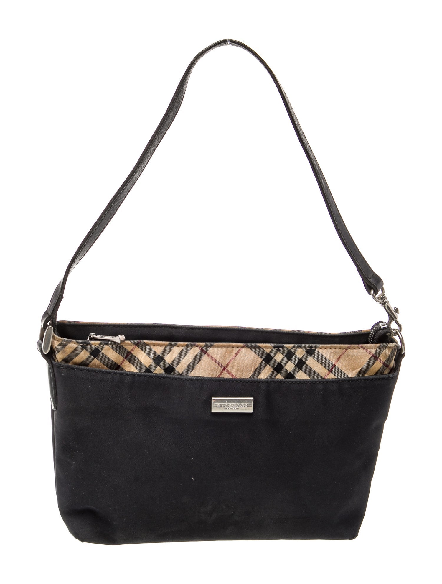 Burberry London Nova Check Shoulder Bag Vintage