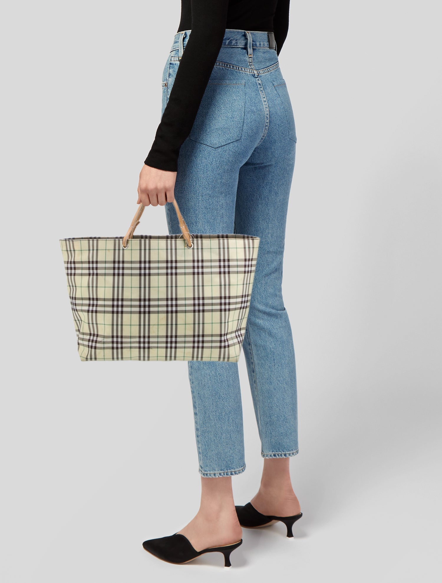 Burberry London Nylon Tote