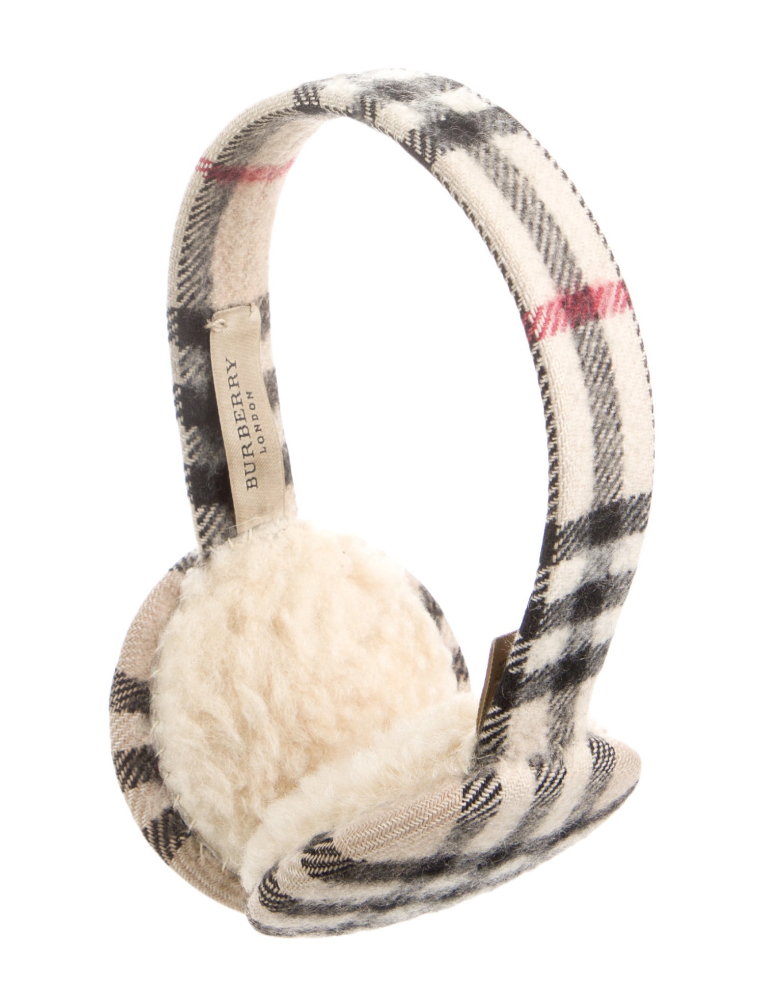 Burberry London Check Print Earmuffs