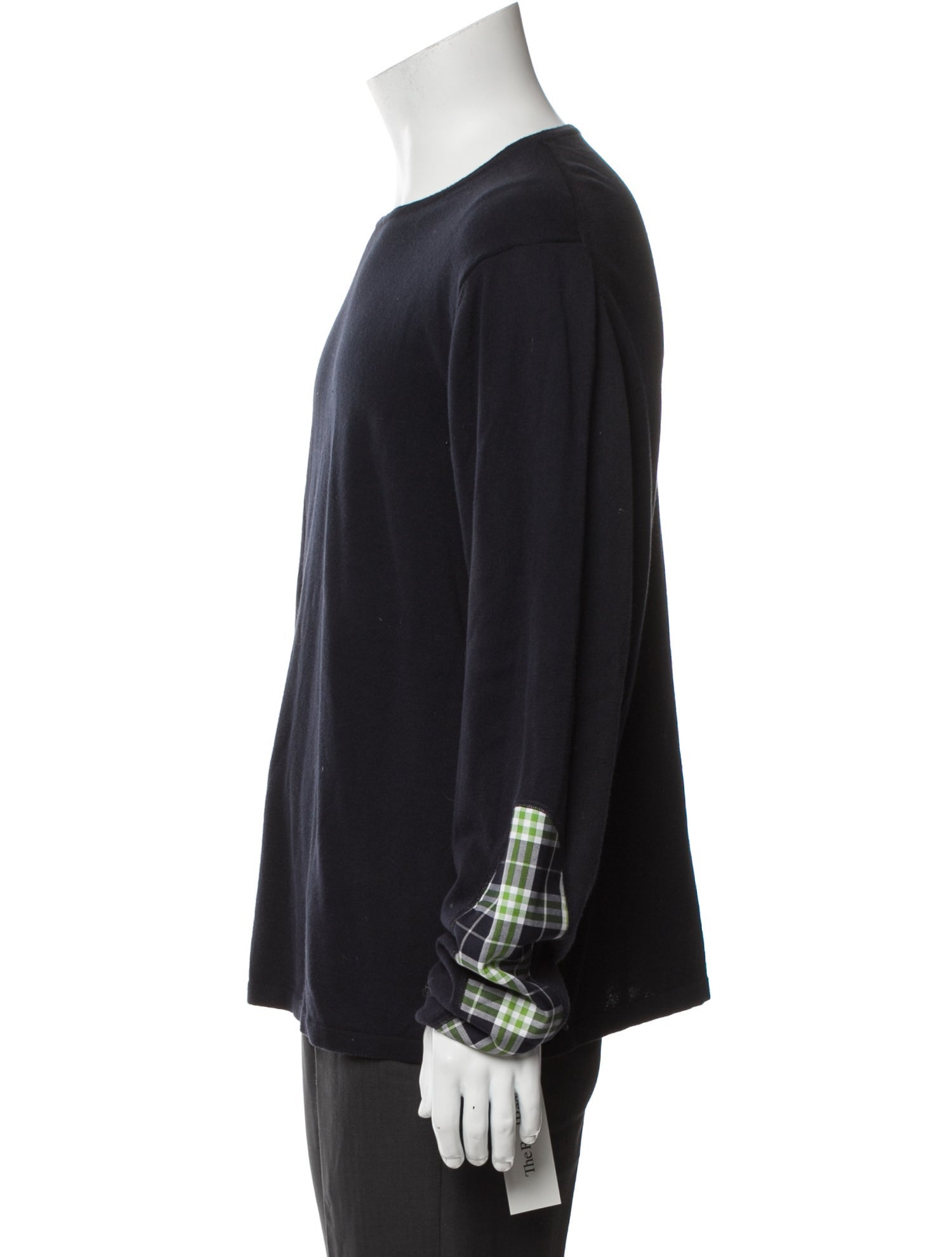 Burberry London Crew Neck Long Sleeve T-Shirt