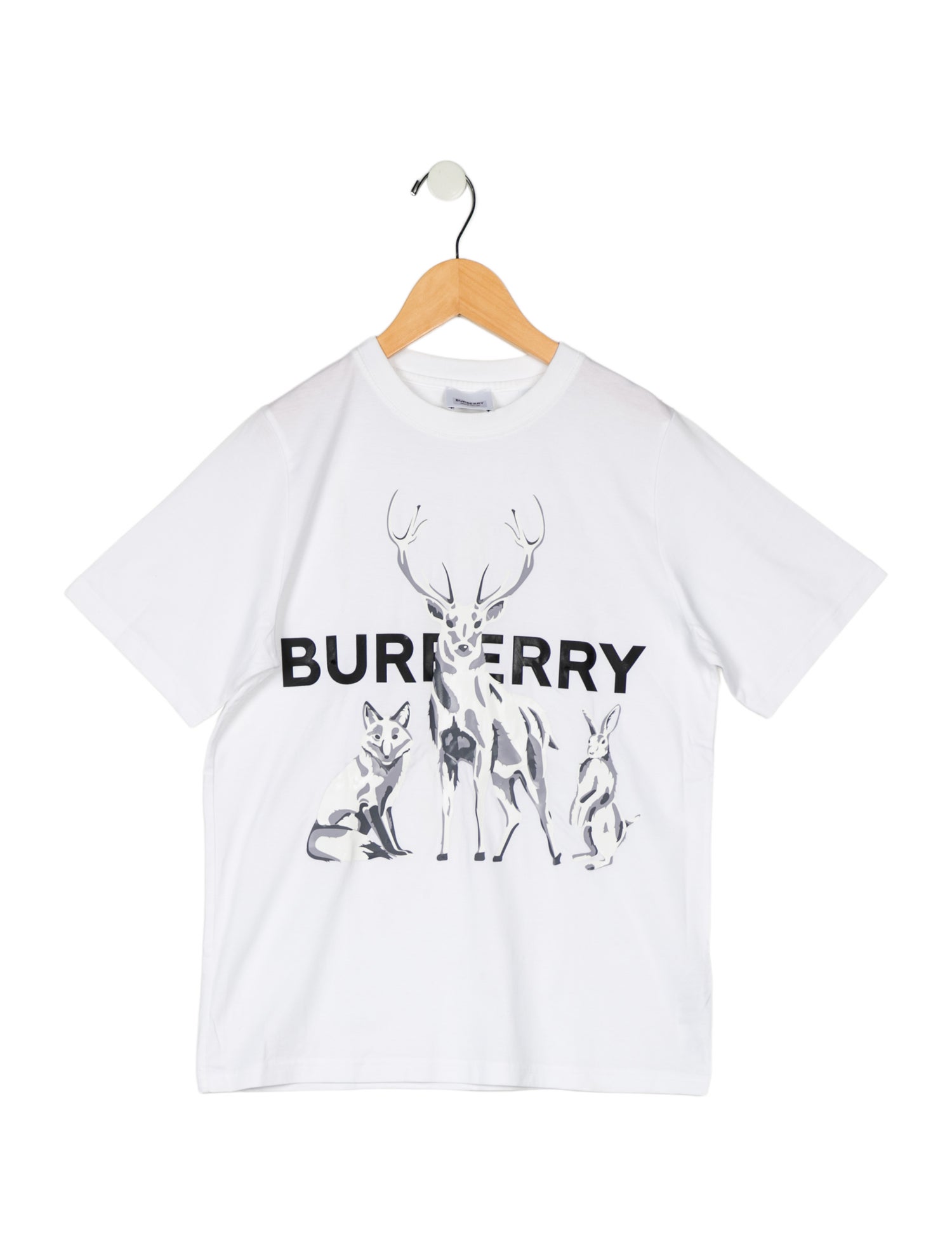 Burberry London Boys Graphic Print Short Sleeve T-Shirt