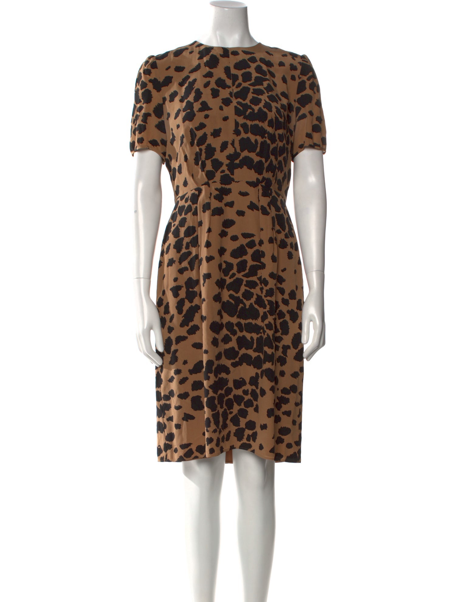 Burberry London Silk Knee-Length Dress
