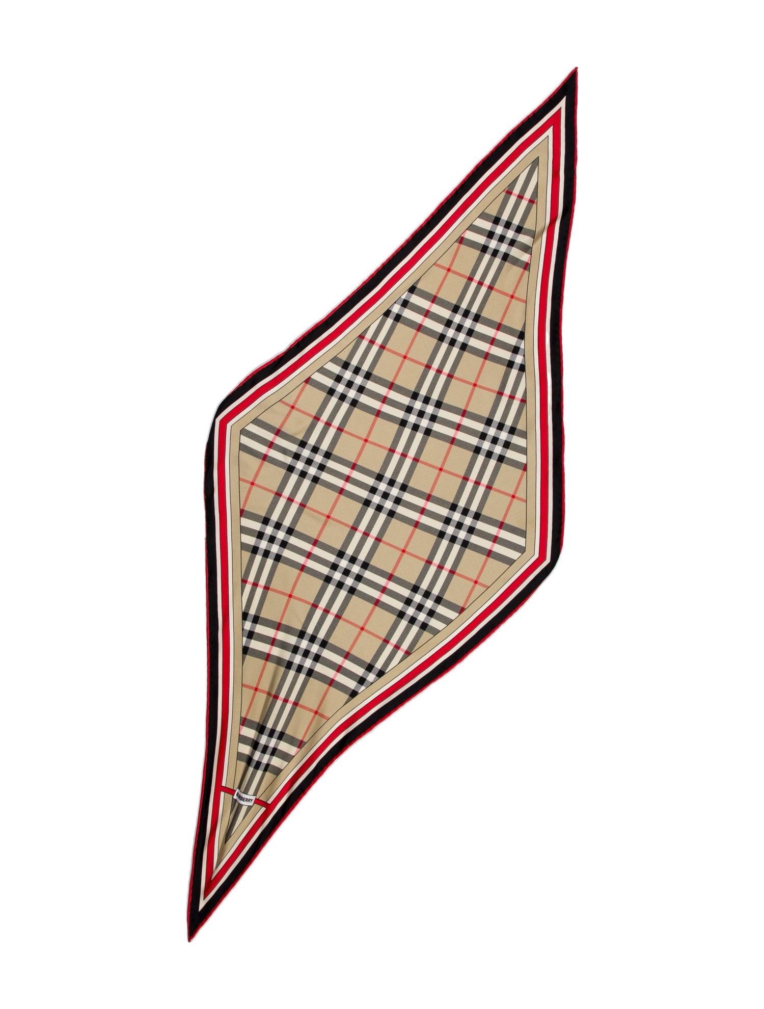 Burberry Silk Striped Scarf