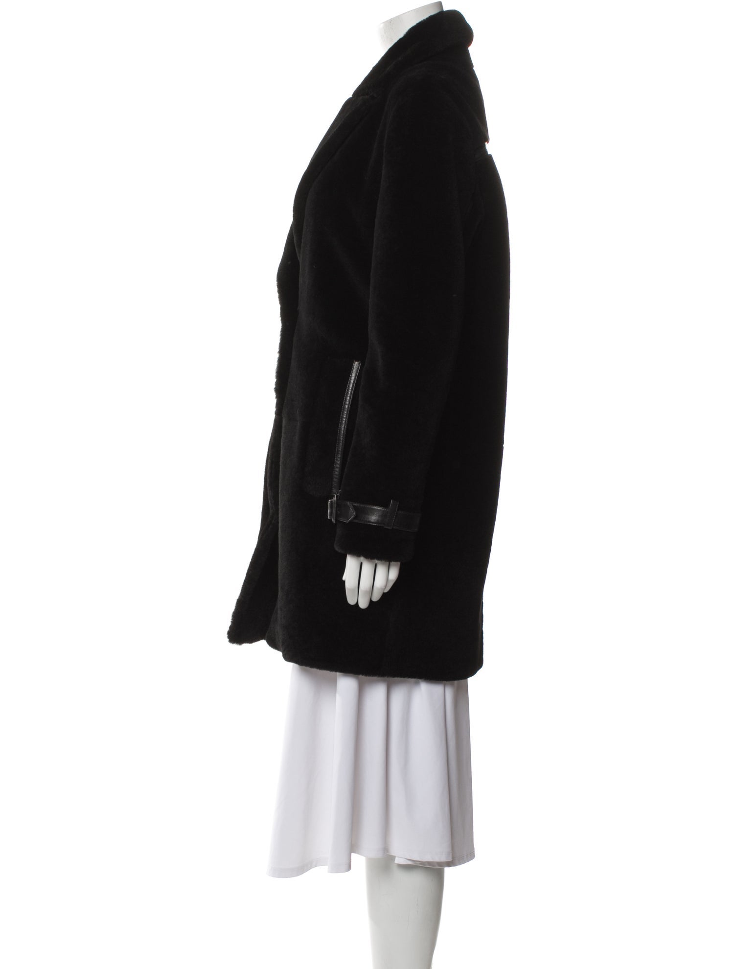 Burberry London Shearling Fur Coat