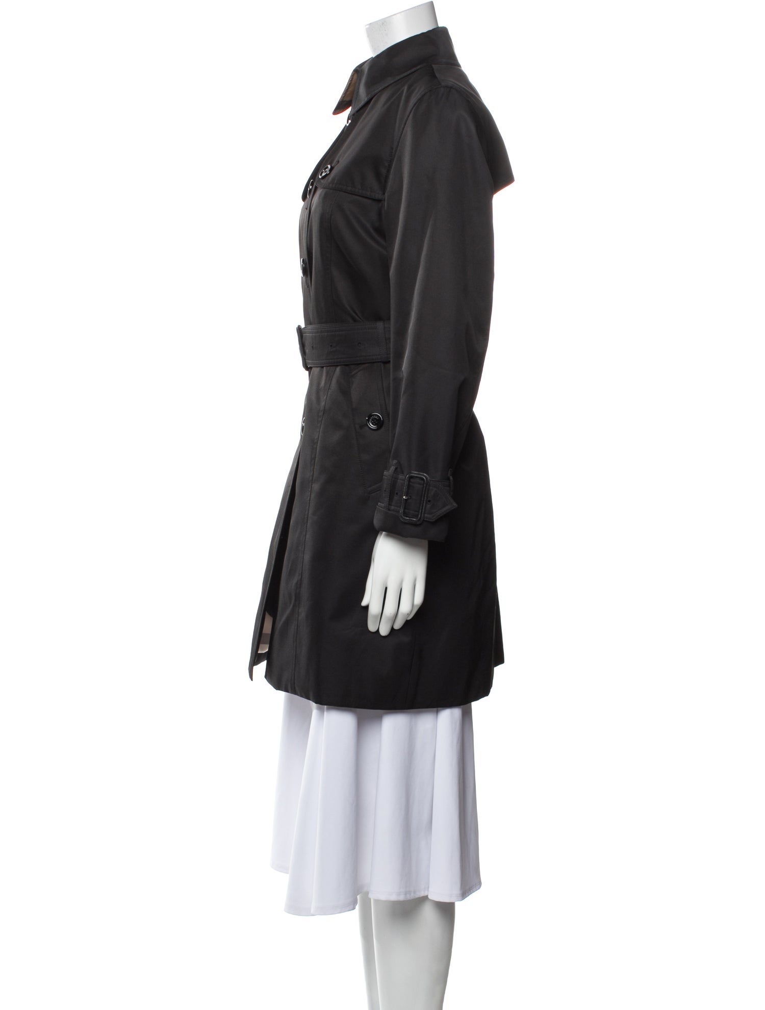 Burberry London Wool Trench Coat