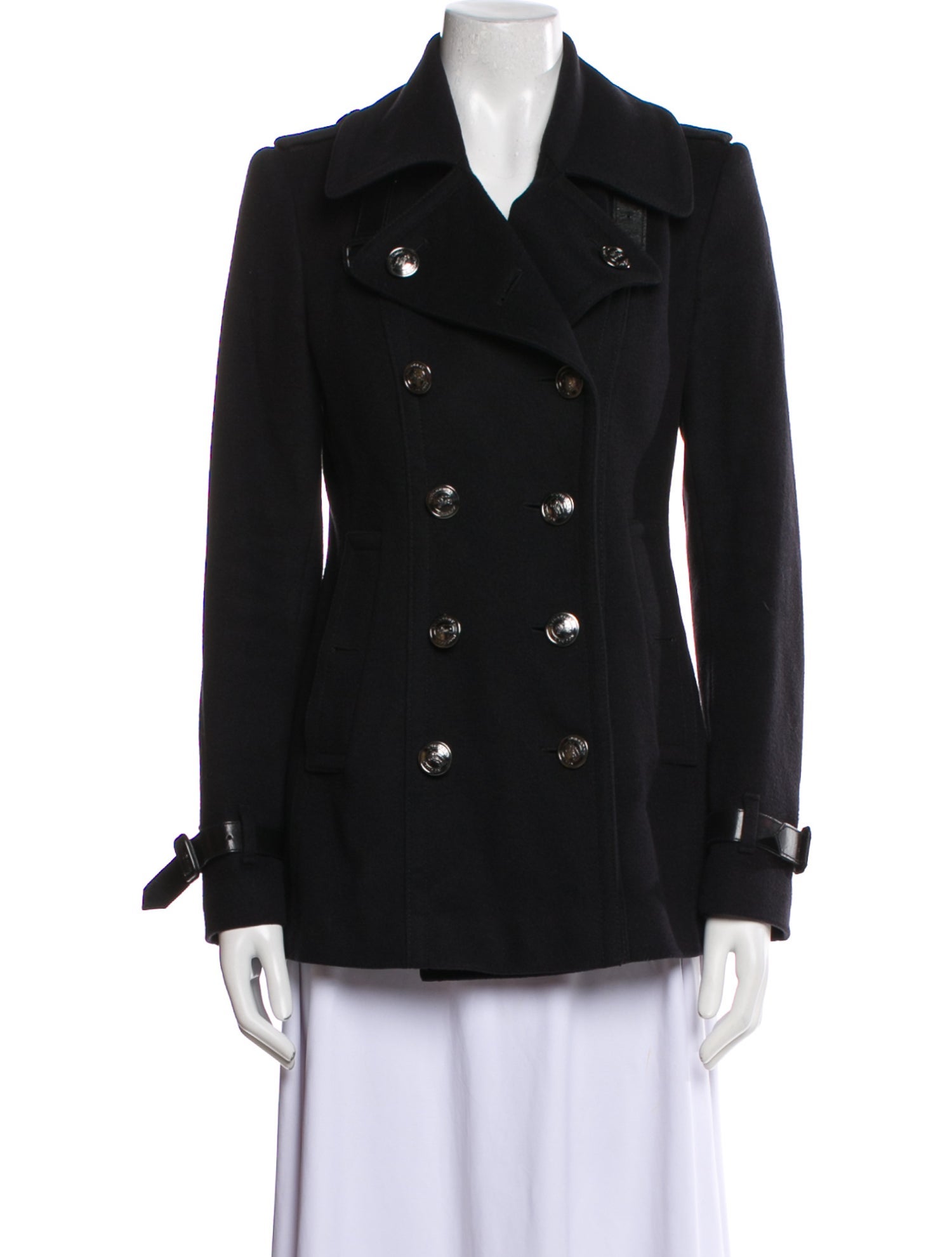 Burberry London Virgin Wool Peacoat