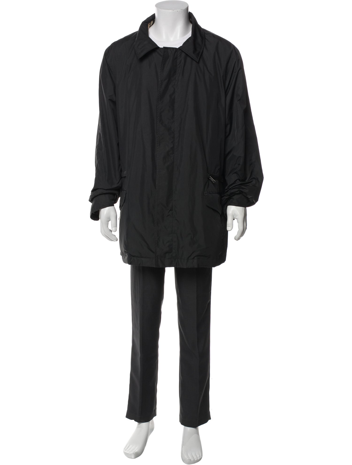 Burberry London House Check Pattern Parka