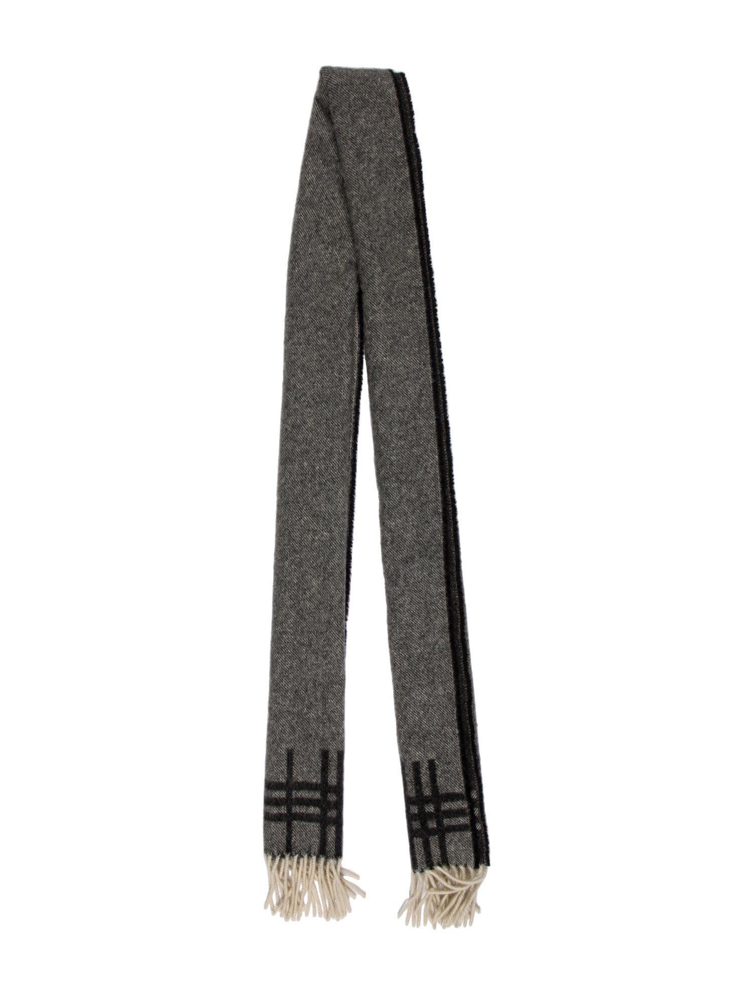 Burberry London Cashmere Striped Scarf