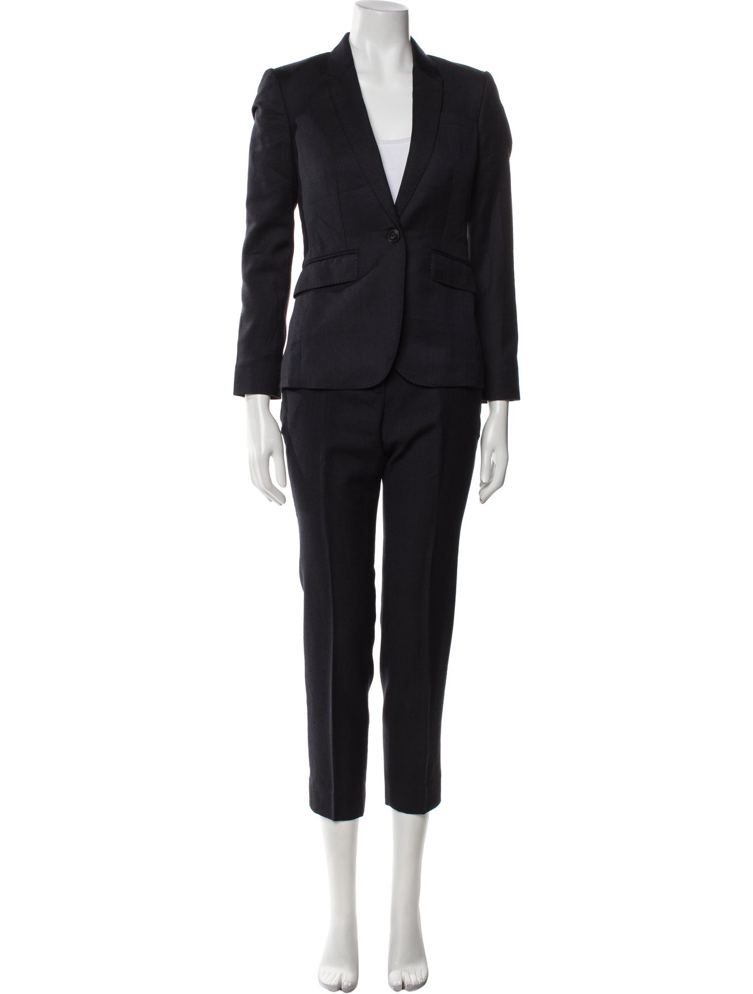 Burberry London Virgin Wool Pantsuit