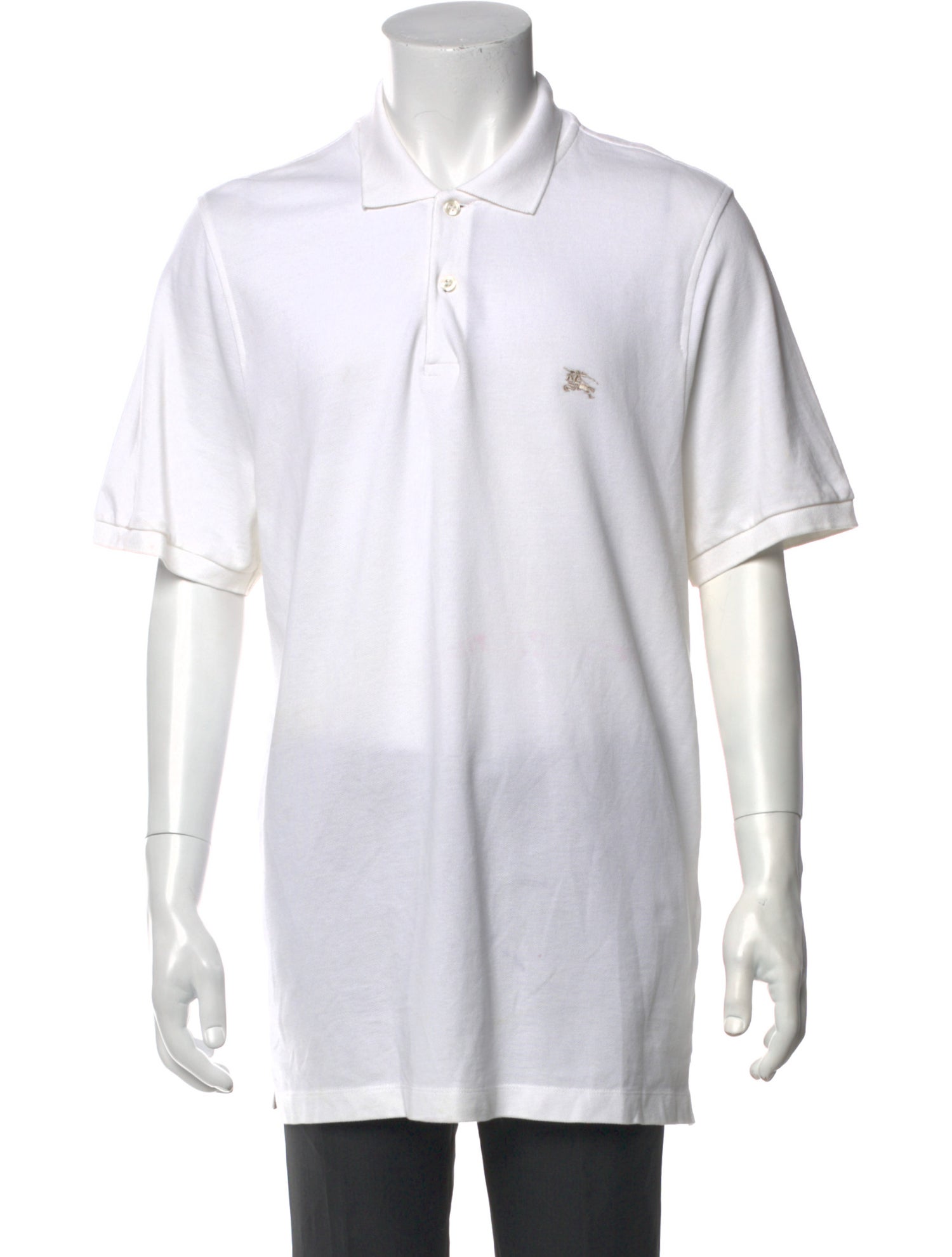 Burberry London House Check Pattern Collar Polo Shirt
