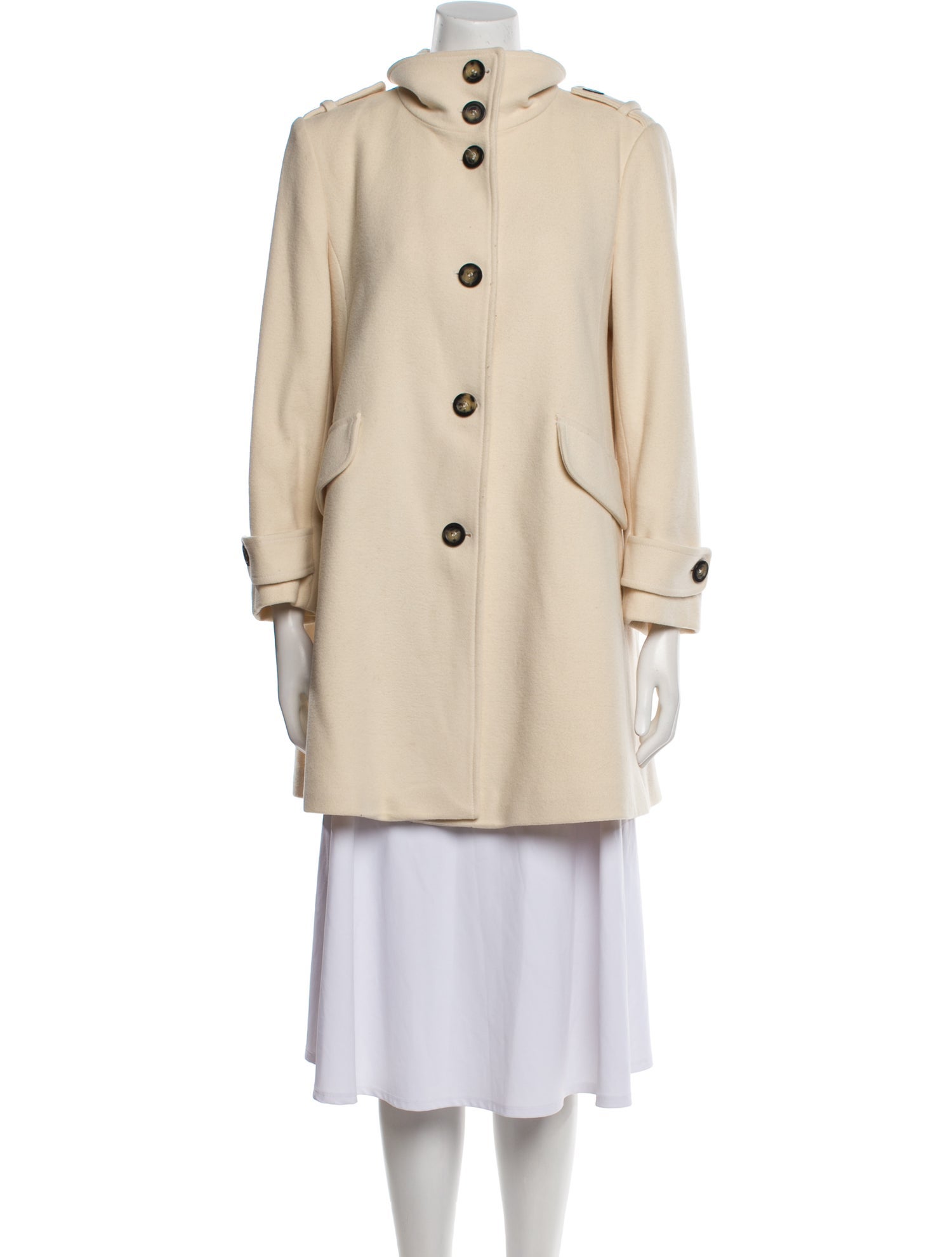 Burberry London Virgin Wool Peacoat