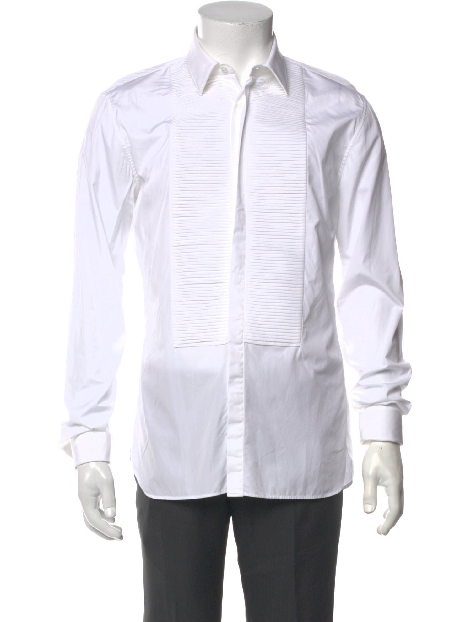 Burberry London Long Sleeve Tuxedo Shirt