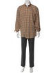 Burberry London House Check Pattern Long Sleeve Shirt
