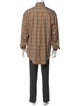 Burberry London House Check Pattern Long Sleeve Shirt