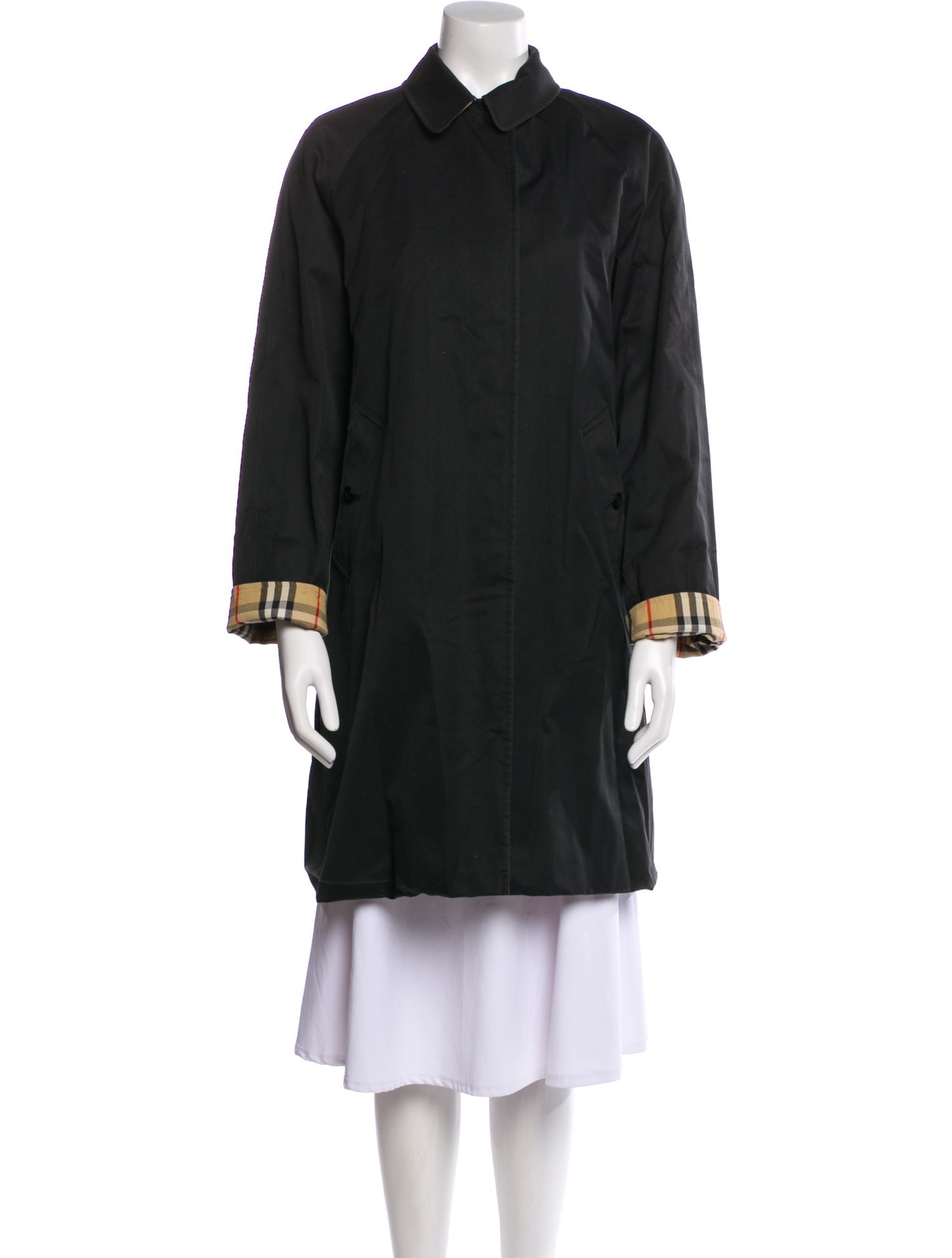 Burberry London Wool Trench Coat