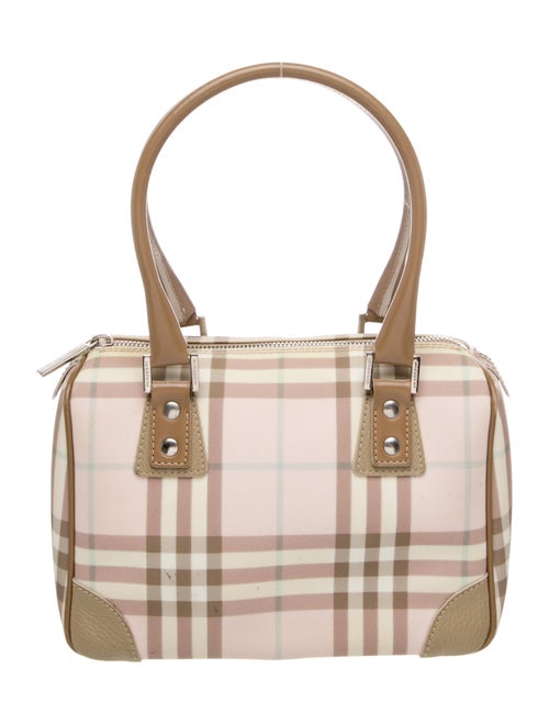 Burberry London Nova Check Top Handle Bag