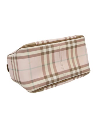 Burberry London Nova Check Top Handle Bag