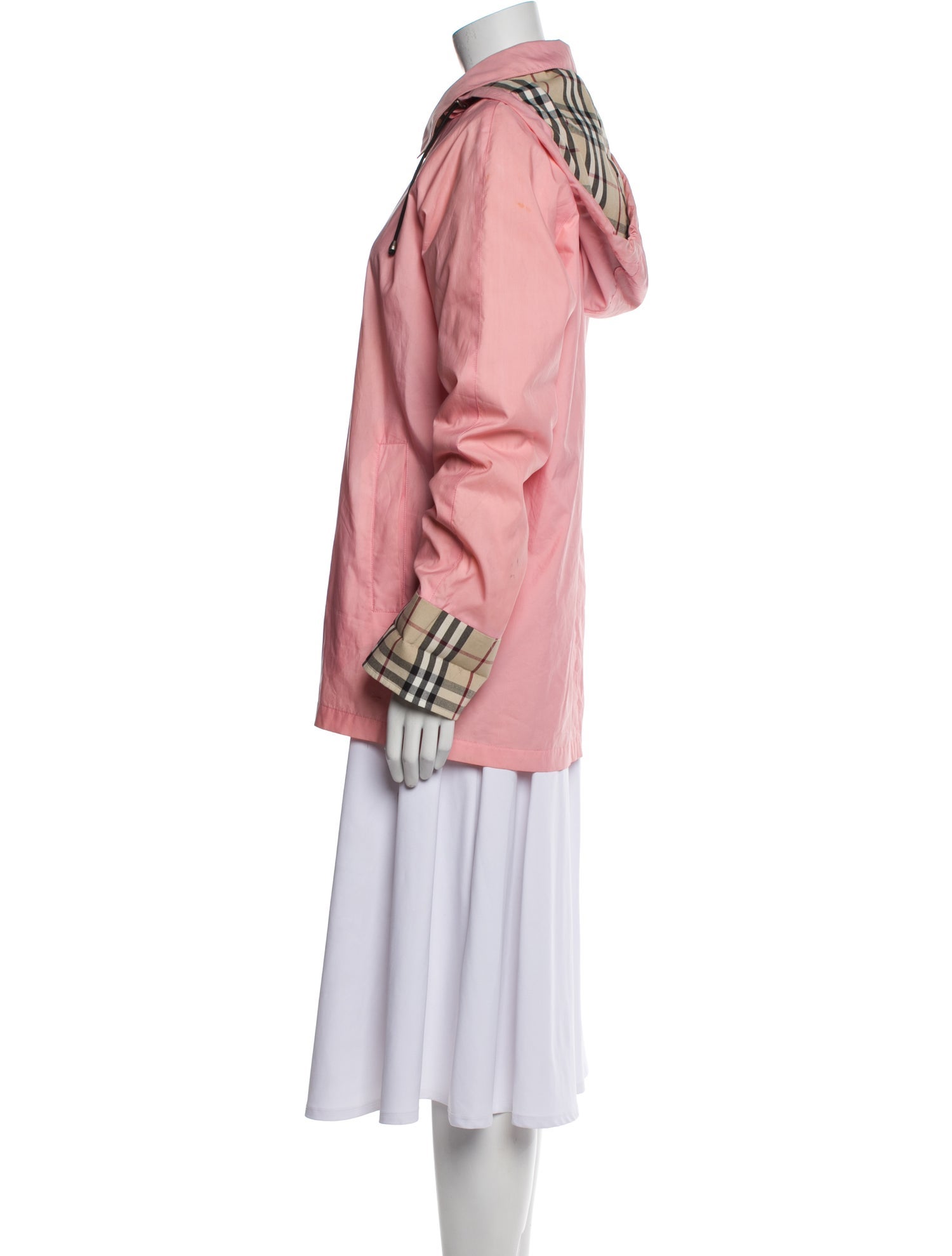 Burberry London Striped Utility Jacket