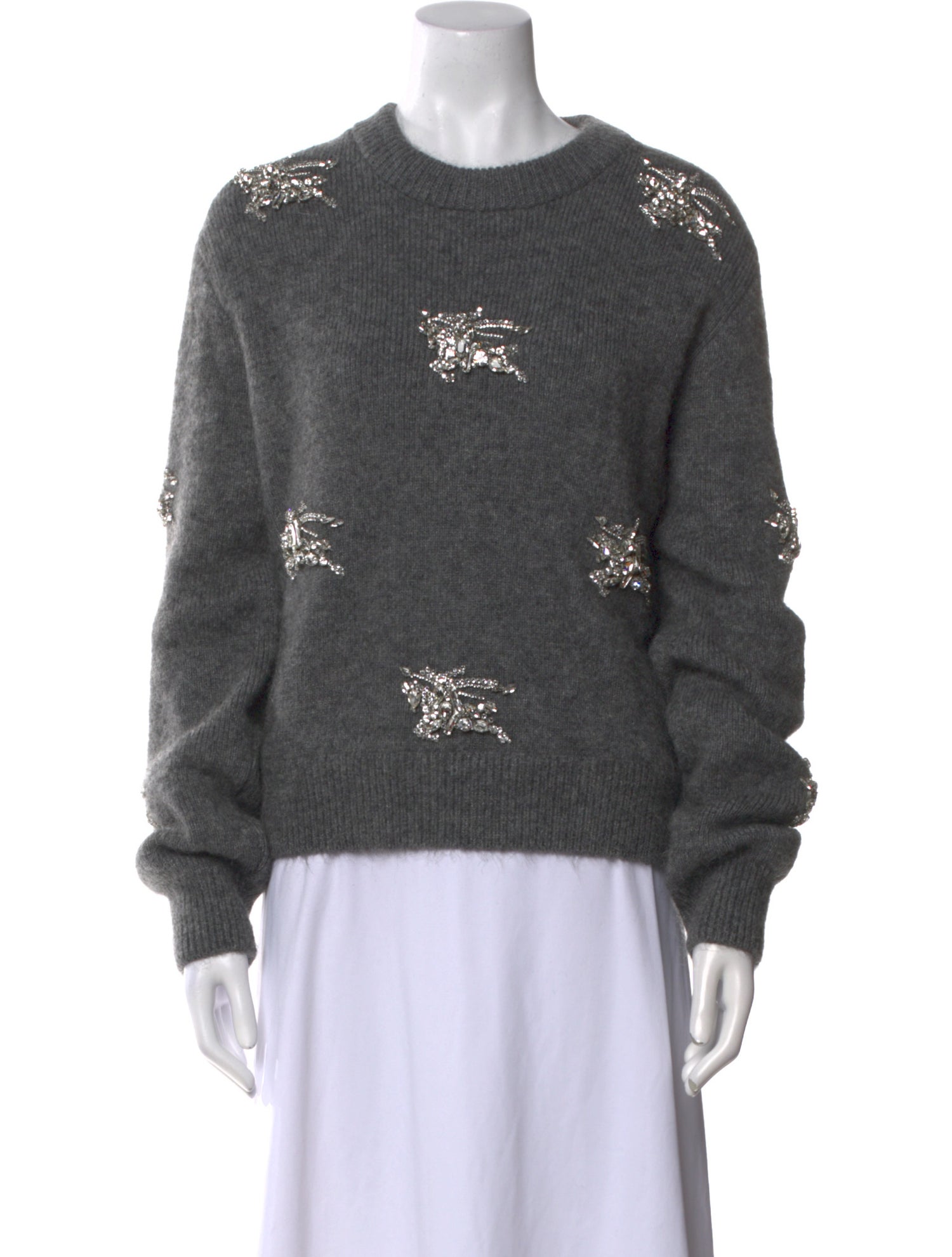 Burberry Wool Crew Neck Sweater