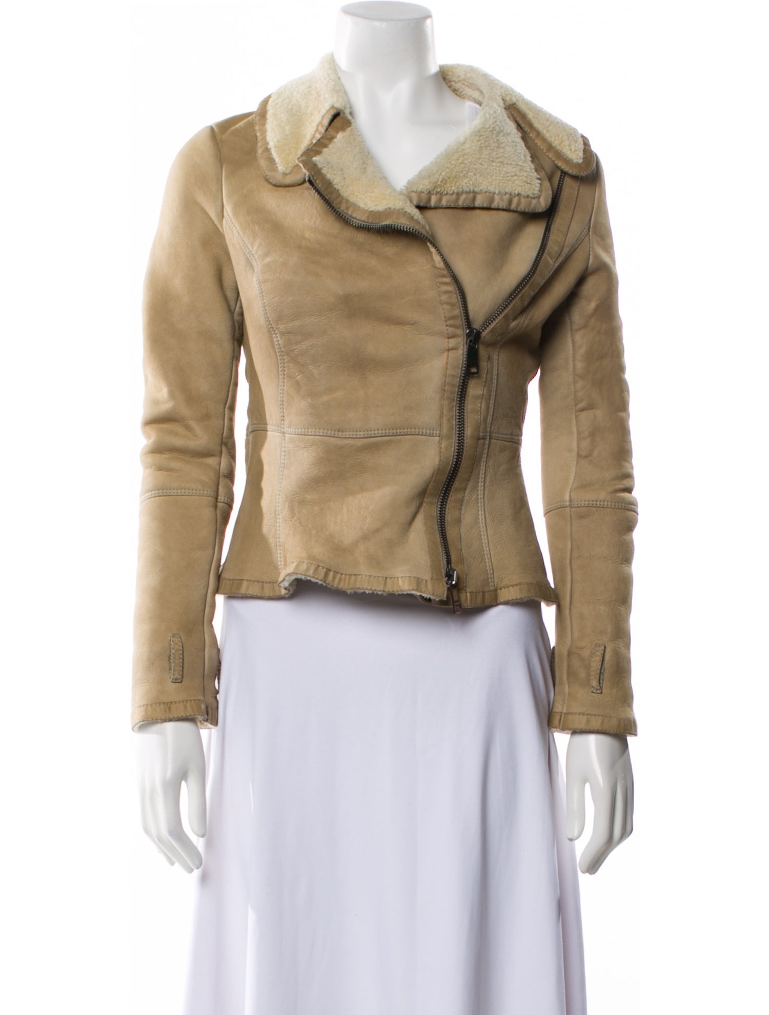 Burberry London Shearling Fur Jacket