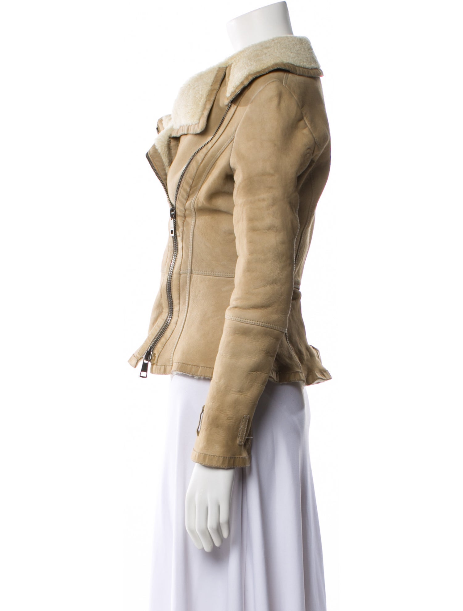 Burberry London Shearling Fur Jacket