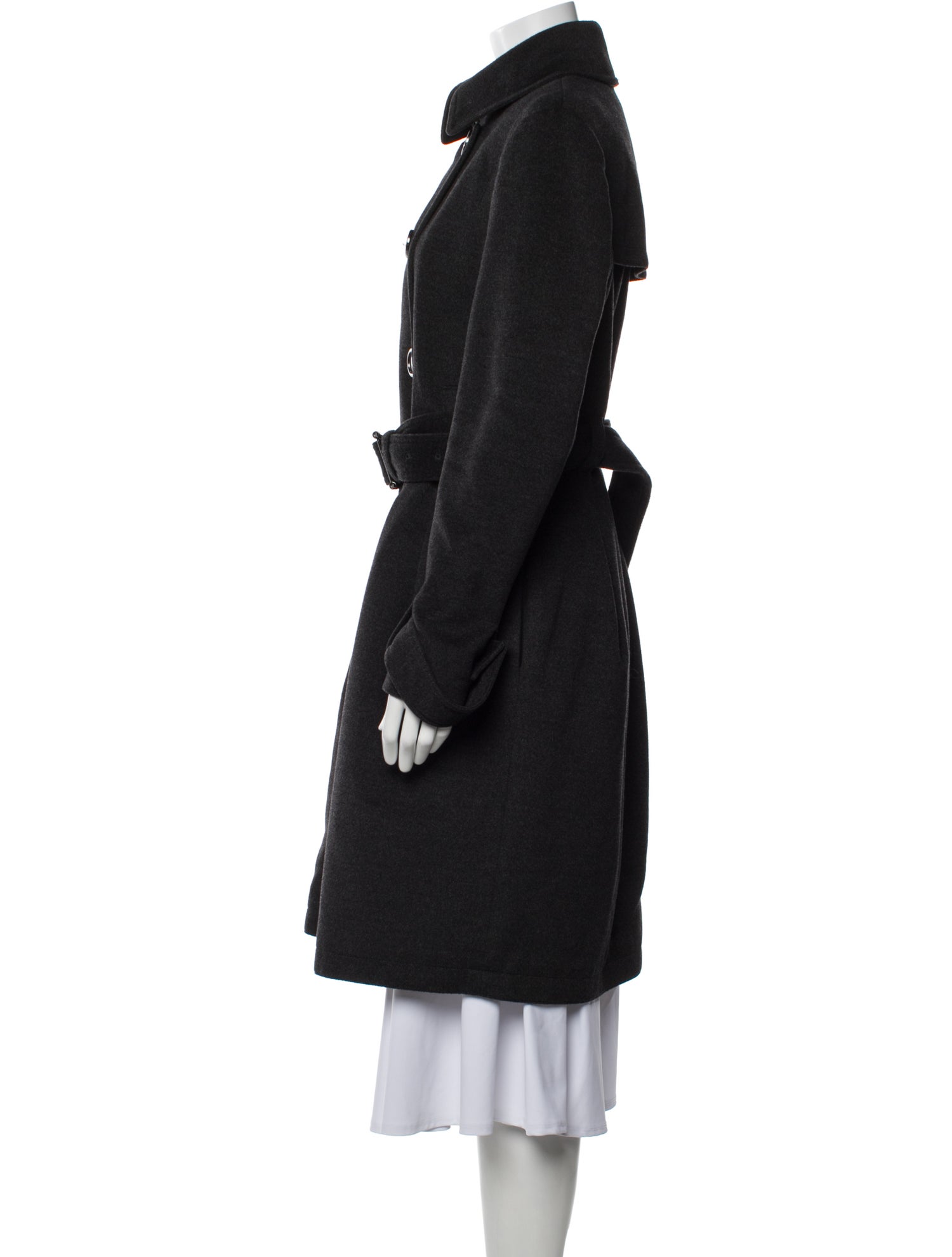 Burberry London Wool Trench Coat