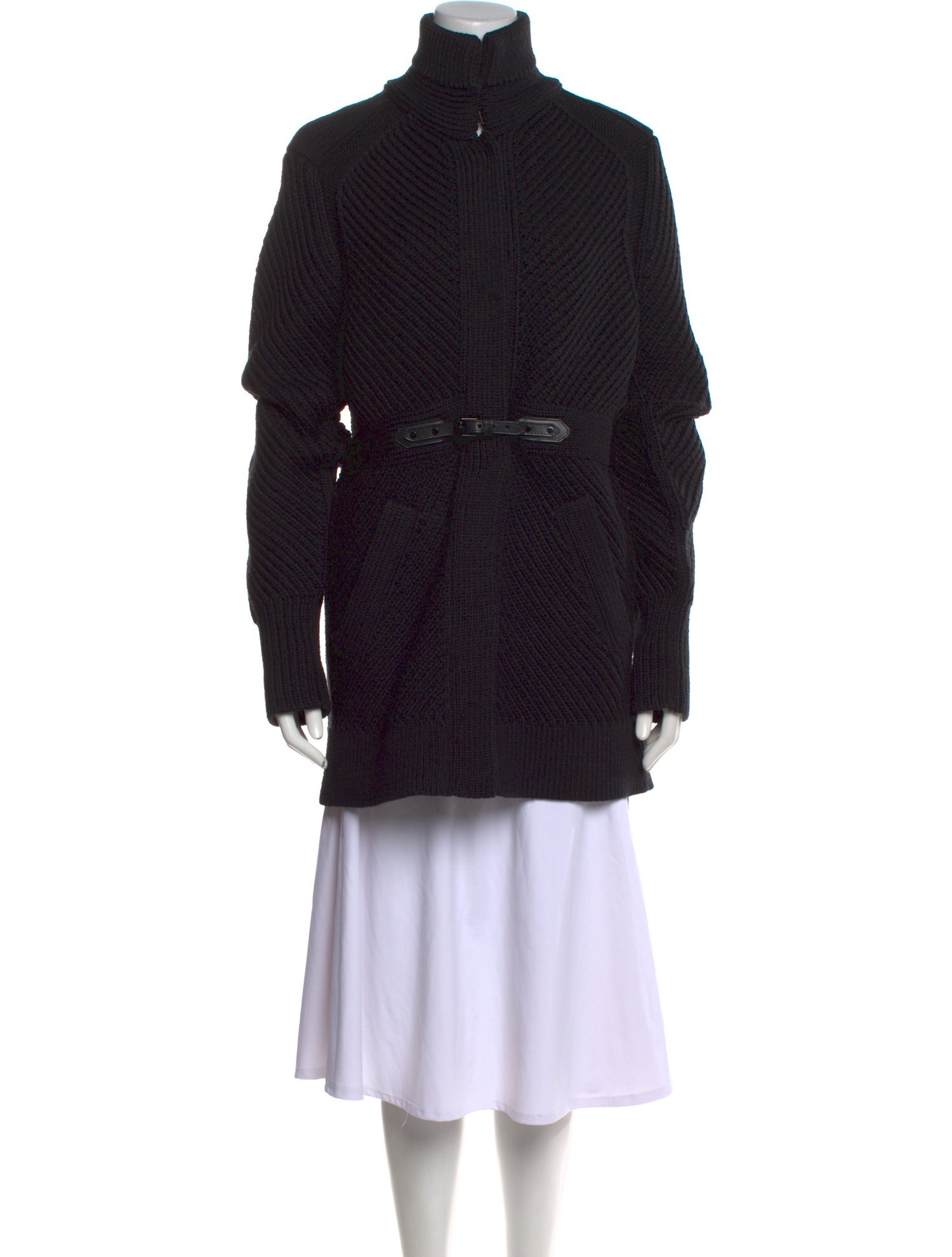 Burberry London Wool Mock Neck Sweater